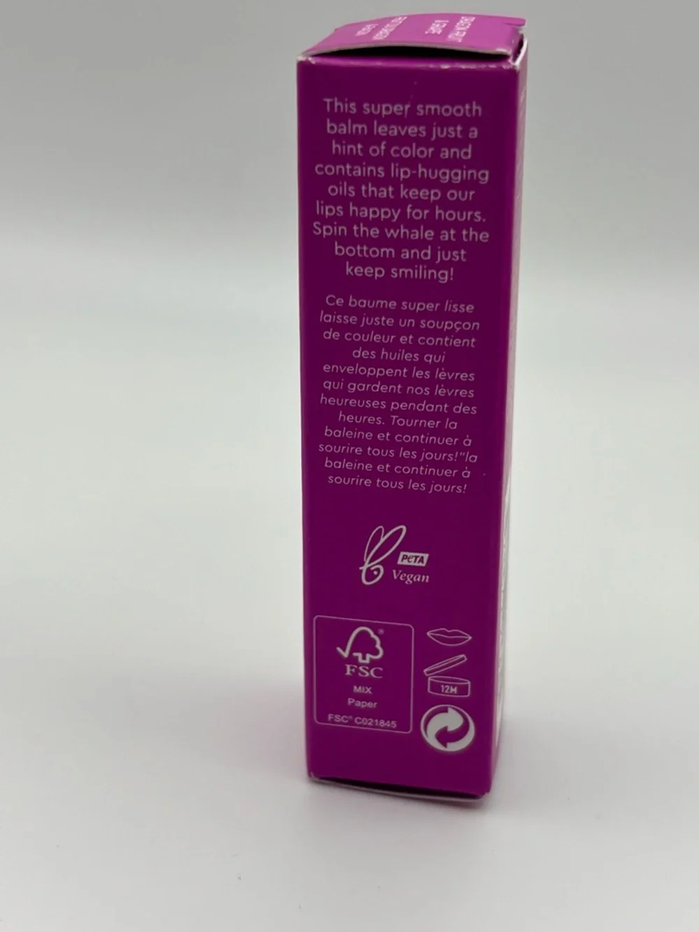 Florence by Mills Oh Whale Tinted Lip Balm 0.15oz New